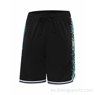 Pantalones cortos de baloncesto masculino para hombres cortos deportivos de verano